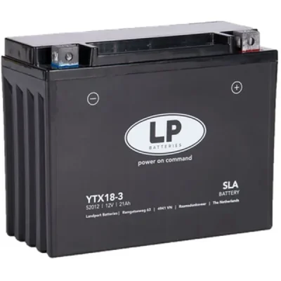 Akumulator bezobsługowy 12V 21Ah Landport YTX18-3 (YTX183 L)