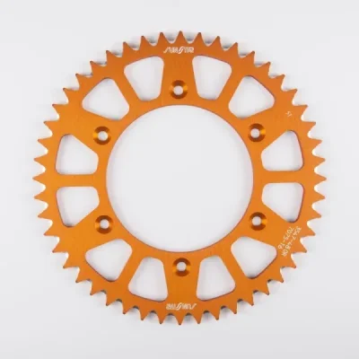 Zębatka tylna 899 48 aluminium pomarańczowa łańcuch 520 do Husaberg TE 125 2012-2014 - SUNSTAR