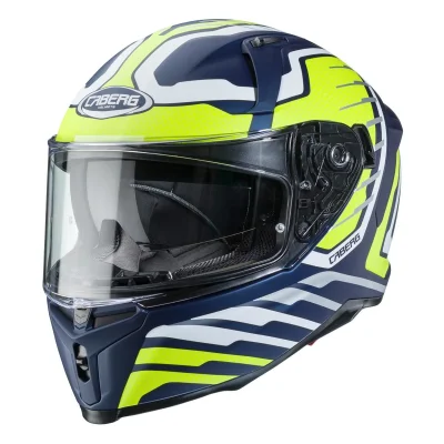 Kask integralny Avalon Forge niebieski/biały/żółty fluo mat S - Caberg Kask integralny Avalon Forge niebieski/biały/żółty fluo mat S - Caberg
