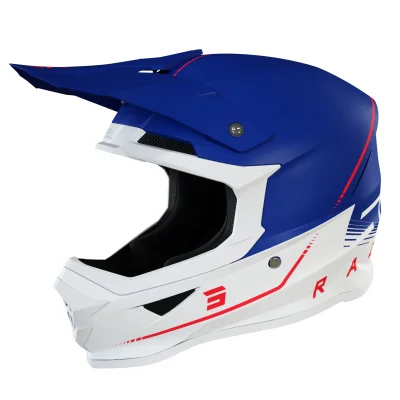 Kask cross/enduro Moto Furious Raw 3.0 navy red matt niebieski/biały/czerwony M - Shot Racing Kask cross/enduro Moto Furious Raw 3.0 navy red matt niebieski/biały/czerwony M - Shot Racing