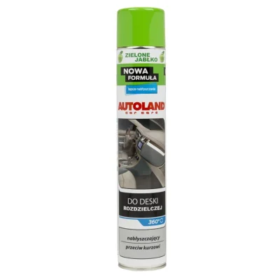 Spray do deski rozdzielczej zielone Jabłko 750 ml - Autoland