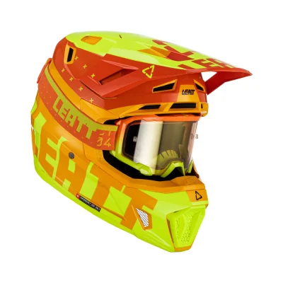Kask cross/enduro Moto 7.5 V23 citrus żółty fluo/pomarańczowy M (57-58 cm) - Leatt Kask cross/enduro Moto 7.5 V23 citrus żółty fluo/pomarańczowy M (57-58 cm) - Leatt