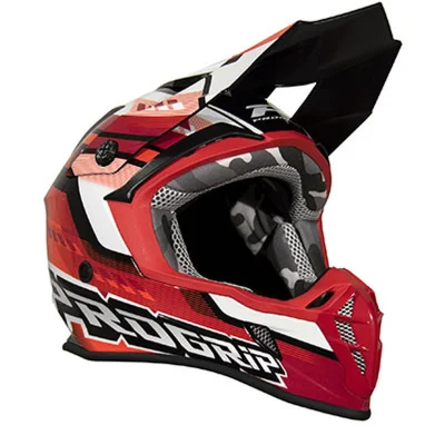 Kask cross/enduro PG3180 AP71 czerwono-biały L - Progrip Kask cross/enduro PG3180 AP71 czerwono-biały L - Progrip