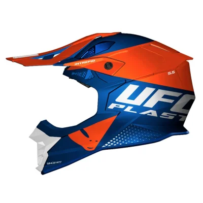 Kask cross/enduro Intrepid niebieski/czerwony XL ECE 22R06 - UFO Kask cross/enduro Intrepid niebieski/czerwony XL ECE 22R06 - UFO
