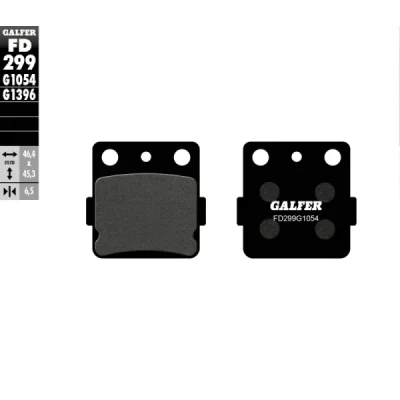 Klocki hamulcowe Galfer KH 84/3 FD299G1054 - FD299G1054 Klocki hamulcowe Galfer KH 84/3 FD299G1054 - FD299G1054
