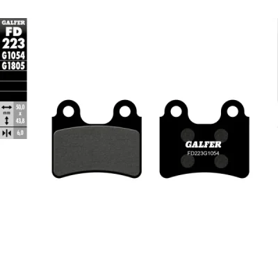 Klocki hamulcowe Galfer KH 303 (FD223G1054) Klocki hamulcowe Galfer KH 303 (FD223G1054)
