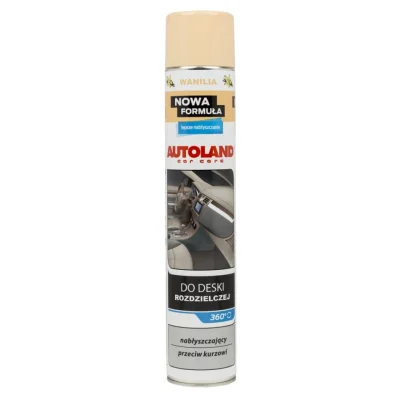 Spray do deski rozdzielczej wanilia 750 ml - Autoland