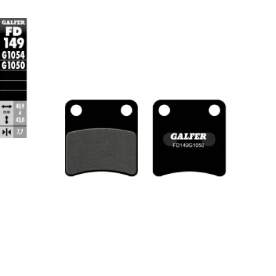 Klocki hamulcowe Galfer KH 257 (FD149G1050) Klocki hamulcowe Galfer KH 257 (FD149G1050)