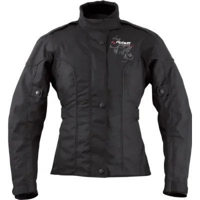 Roleff Kurtka Damska Tekstylna Krótka Z Membraną Wind-Tex Model Ladylike Czarny S Roleff Kurtka Damska Tekstylna Krótka Z Membraną Wind-Tex Model Ladylike Czarny S