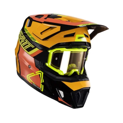 Kask cross/enduro Moto 7.5 V24 citrus czarny/pomarańczowy/żółty fluo L (59-60 cm) - Leatt Kask cross/enduro Moto 7.5 V24 citrus czarny/pomarańczowy/żółty fluo L (59-60 cm) - Leatt