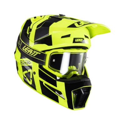 Kask cross/enduro Moto 3.5 V24 citrus czarny/żółty fluo XL (61-62 cm) - Leatt Kask cross/enduro Moto 3.5 V24 citrus czarny/żółty fluo XL (61-62 cm) - Leatt