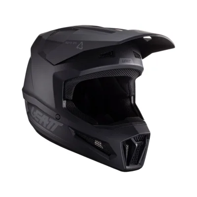 Kask cross/enduro Moto 2.5 V24 Stealth czarny XL (61-62 cm) - Leatt Kask cross/enduro Moto 2.5 V24 Stealth czarny XL (61-62 cm) - Leatt