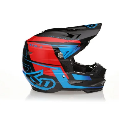 Kask cross/enduro ATR-2 Mach czarny/czerwony/niebieski M (57-58 cm) - 6D Helmets Kask cross/enduro ATR-2 Mach czarny/czerwony/niebieski M (57-58 cm) - 6D Helmets