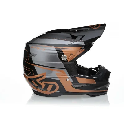 Kask cross/enduro ATR-2 Mach czarny/szary/brązowy L (58-59 cm) - 6D Helmets Kask cross/enduro ATR-2 Mach czarny/szary/brązowy L (58-59 cm) - 6D Helmets