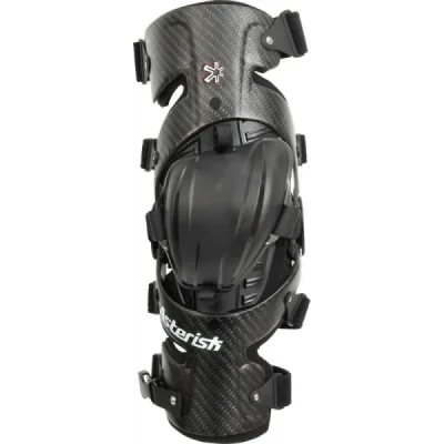 Asterisk Ortezy Stawu Kolanowego (Para) Model Carbon Cell Czarny/Carbon L