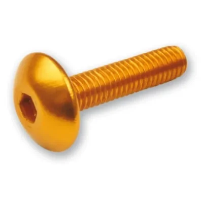 Śruba imbusowa płaska (M6x20, złoty) Śruba imbusowa płaska (M6x20, złoty)