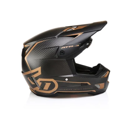 Kask cross/enduro ATR-3 Nova matte bronze czarny/brązowy S (55-56 cm) - 6D Helmets