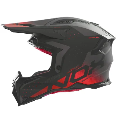 Kask cross/enduro N634 Gradient czarny/czerwony mat XXL - NOX Kask cross/enduro N634 Gradient czarny/czerwony mat XXL - NOX