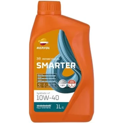 Olej silnikowy 4T Smarter MA2 10W40 syntetyk 1L - Repsol Olej silnikowy 4T Smarter MA2 10W40 syntetyk 1L - Repsol