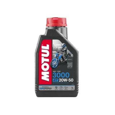 Olej silnikowy 4T 3000 20W50 mineralny 1L - Motul Olej silnikowy 4T 3000 20W50 mineralny 1L - Motul