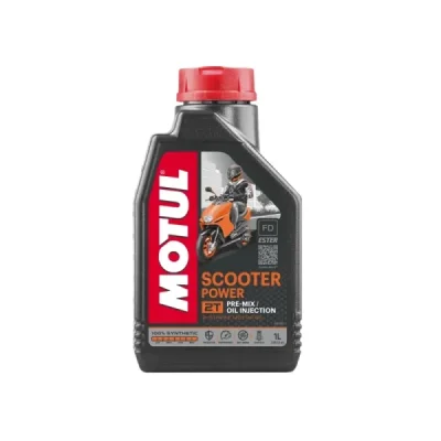 Olej silnikowy scooter power 2T syntetyk 1L - Motul Olej silnikowy scooter power 2T syntetyk 1L - Motul