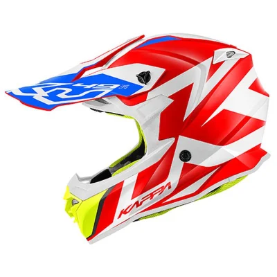 Kask cross/enduro KV49 Evo Great Cross czerwony/biały XL ECE 22R06 - Kappa Kask cross/enduro KV49 Evo Great Cross czerwony/biały XL ECE 22R06 - Kappa