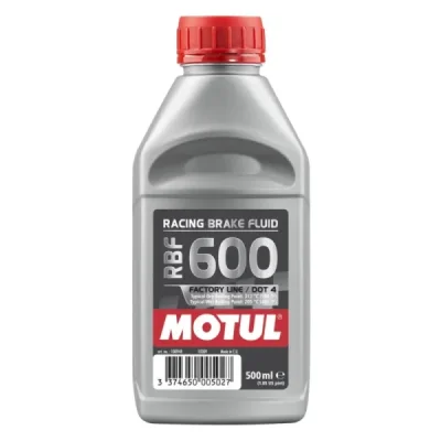 Płyn hamulcowy racing RBF 600 DOT 4 syntetyk 0,5L factory line - Motul Płyn hamulcowy racing RBF 600 DOT 4 syntetyk 0,5L factory line - Motul