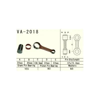 Korbowód Vesrah Yamaha YFM 660 Raptor (02-05), Grizzly 660 (02-08) (VA-2018)
