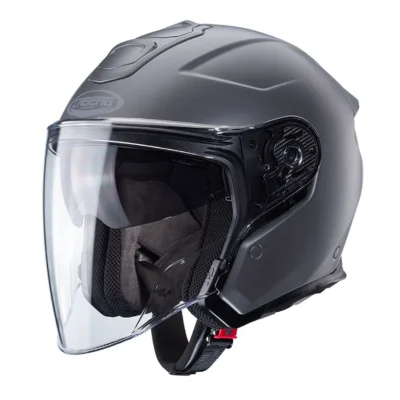 Kask otwarty jet Flyon II Solid szary mat M - Caberg