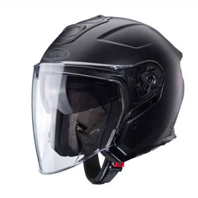 Kask otwarty jet Flyon II Solid czarny mat L - Caberg Kask otwarty jet Flyon II Solid czarny mat L - Caberg