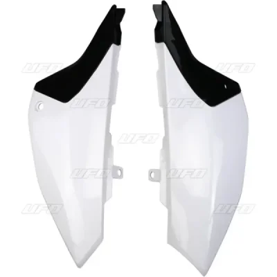 Komplet plastikowych osłon bocznych tylnych UFO Yamaha YZ 65 19 białe (YA04868046) Komplet plastikowych osłon bocznych tylnych UFO Yamaha YZ 65 19 białe (YA04868046)