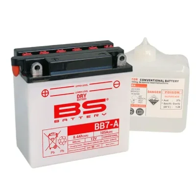 Akumulator BS Battery BB7-A 12N7-4A YB7-A 8Ah obsługowy 105A 6 (310592)