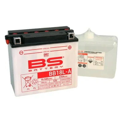 Akumulator BS Battery BB18L-A YB18L-A 18Ah obsługowy 235A (310586)