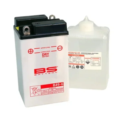 Akumulator BS Battery B49-6 6V 8Ah obsługowy WSK WFM 125 (310522)