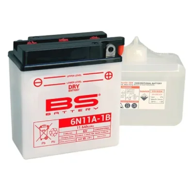 Akumulator BS Battery 6N11A-1B 6V 11Ah obsługowy (310501)