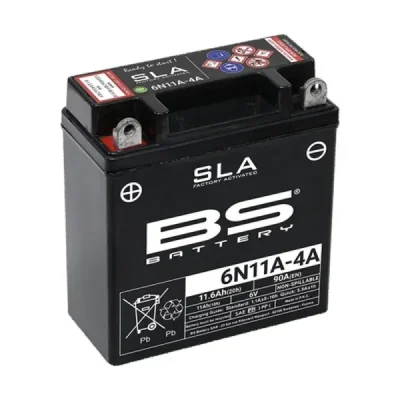 Bs Akumulator 6N11A-4A (Fa) 6V 11Ah 121X58X130 Bezobsługowy - Zalany (90A) (10)
