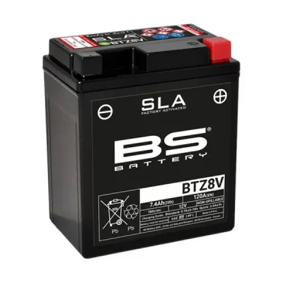 Akumulator BS Battery BTZ8V YTZ8V 7Ah bezobsługowy zalany 120A (300890) Akumulator BS Battery BTZ8V YTZ8V 7Ah bezobsługowy zalany 120A (300890)