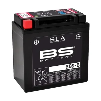 Akumulator BS Battery BB9-B YB9-B 9Ah bezobsługowy zalany 120A (300675)