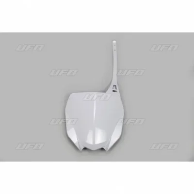 Tablica na numer startowy UFO Yamaha YZF 250 19-20 YZF 450 18-20 biała (YA04860046)