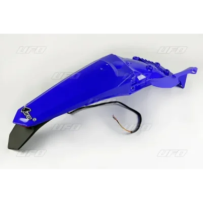 Błotnik tył UFO Yamaha WRF 250 15-18 WR 450F 16-18 (Enduro ze światłem LED) niebieski (YA04850089)