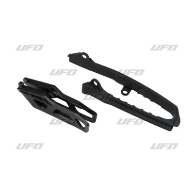 Zestaw UFO ślizg i prowadnica Suzuki RMZ 450 18 czarny (SU04946001)