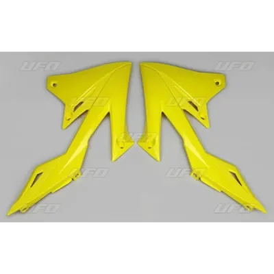 Osłony chłodnicy UFO Suzuki RMZ 250 19 RMZ 450 18-19 żółte (SU04941102) Osłony chłodnicy UFO Suzuki RMZ 250 19 RMZ 450 18-19 żółte (SU04941102)