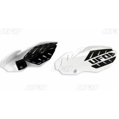 Osłony rąk handbary UFO Flame Suzuki RMZ 250 450 12-17 białe czarne (SU04937041) Osłony rąk handbary UFO Flame Suzuki RMZ 250 450 12-17 białe czarne (SU04937041)