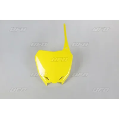 Tablica na numer startowy UFO żółta (SU04919102)