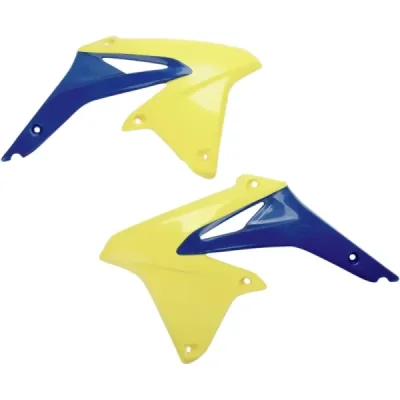 Osłony chłodnicy UFO Suzuki RMZ 450 08-17 żółte niebieski (SU04917102) Osłony chłodnicy UFO Suzuki RMZ 450 08-17 żółte niebieski (SU04917102)