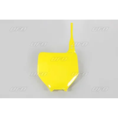Tablica na numer startowy UFO żółta (SU03931102)