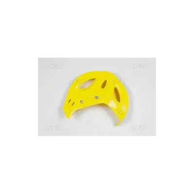 Osłona tarczy hamulcowej przód UFO Suzuki RM 125 250 92-95 żółty (SU02949101)