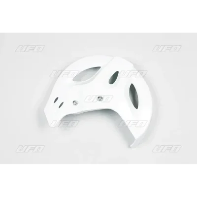 Osłona tarczy hamulcowej przód UFO Suzuki RM 125 250 92-95 biały (SU02949041)