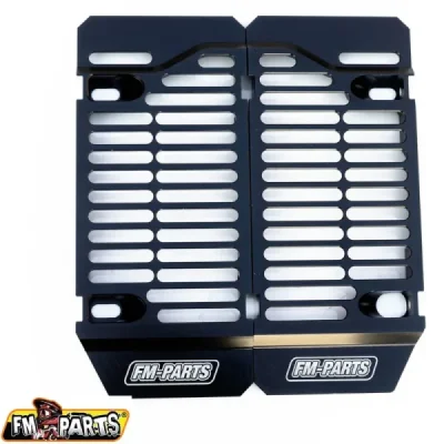 Fm-Parts Osłony Chłodnicy (Kratki) Aluminium Sherco '14-'24 Czarny