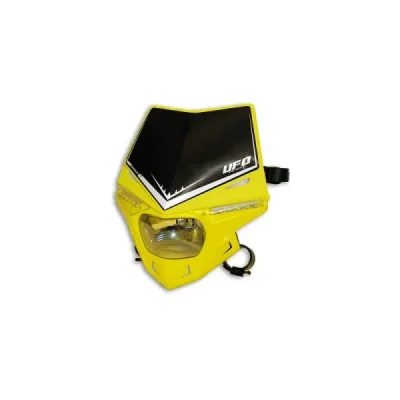 Lampa owiewka przód UFO Stealth z dodatkowymi światłami LED homologacja żółty (PF01715102)